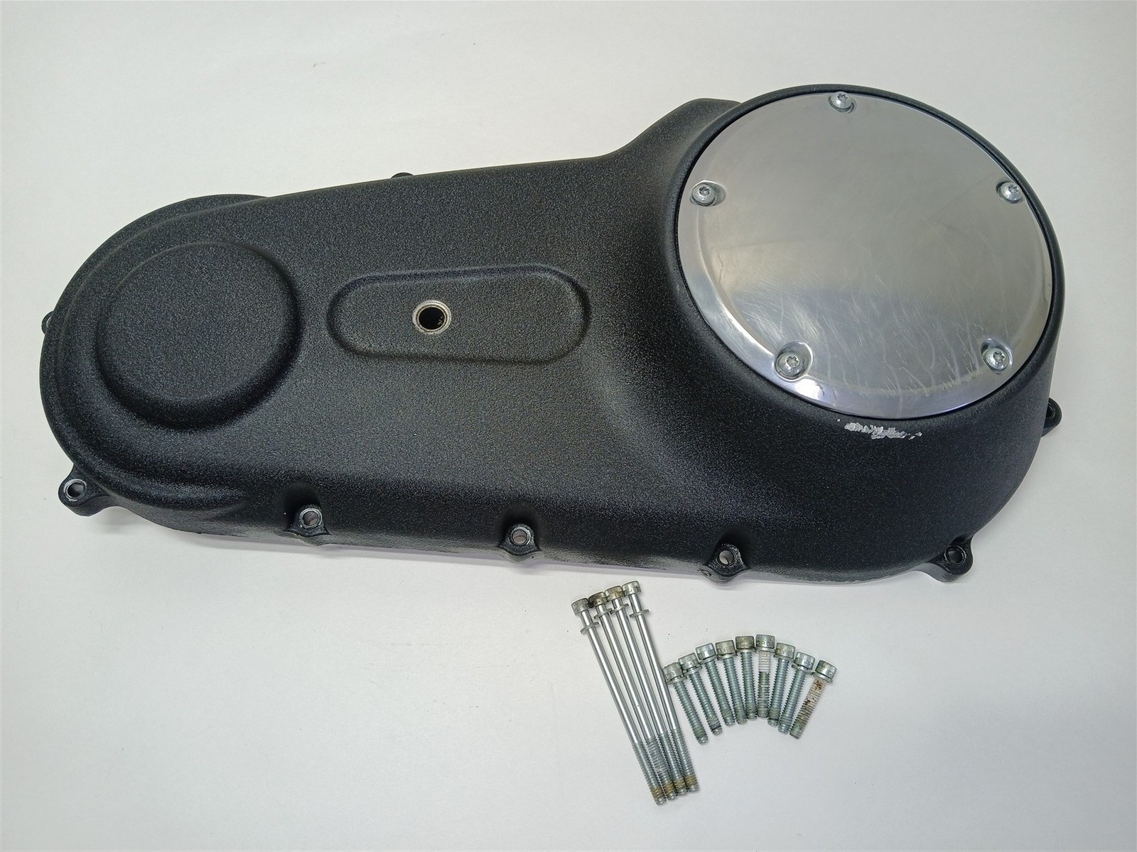 Harley-Davidson 2010 Dyna Street Bob Primary Cover Wrinkle Black 60761-06