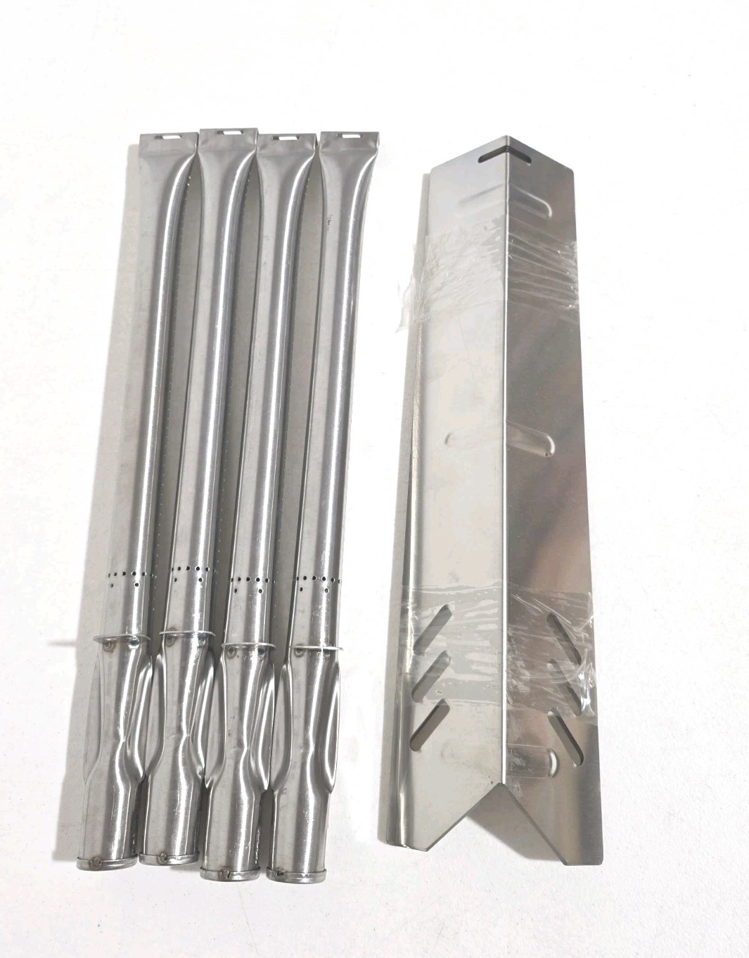 Outdoor Bazaar Grill Replacement Kit 4 Burners 4 Heat Plates BBQ Parts