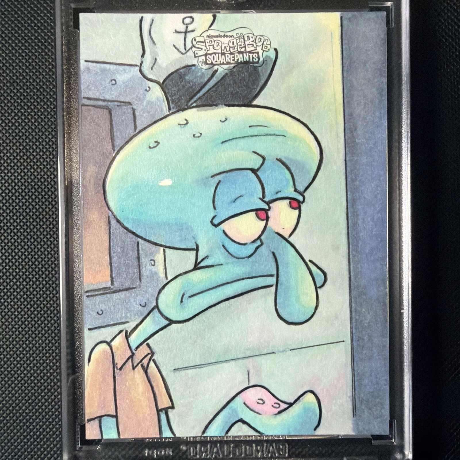💥MAKE OFFER💥2025 Topps Chrome Spongebob - Squidward 1/1 Sketch/Auto