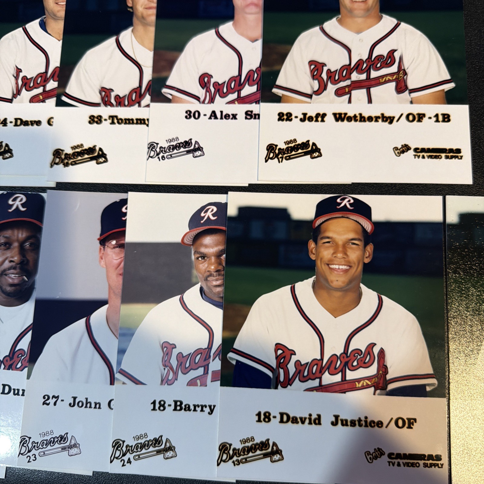 RARE 1988 Bob’s Camera Richmond Braves Photo Card Set Blauser -no Tom Glavine RARE 1988 Bob’s Camera Richmond Braves Photo Card Set Blauser -no Tom Glavine