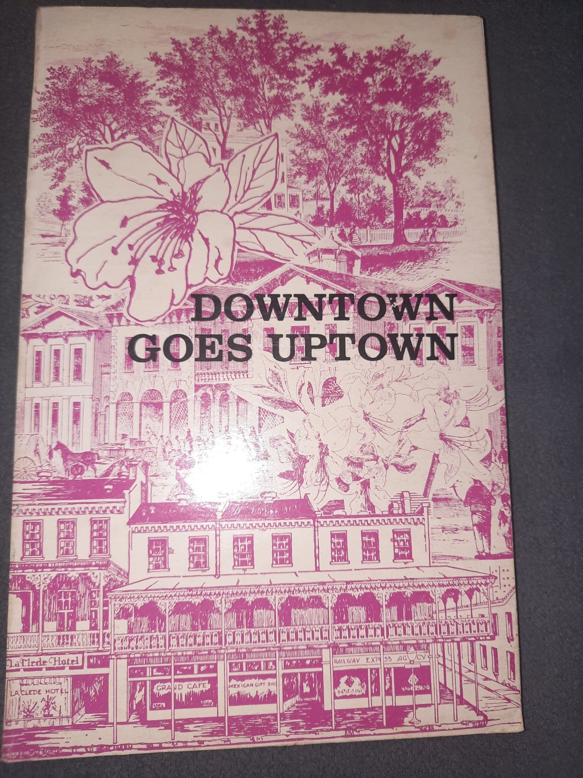 Downtown Goes Uptown by Emily Staples Hearin SIGNED 1983 Mobile Alabama