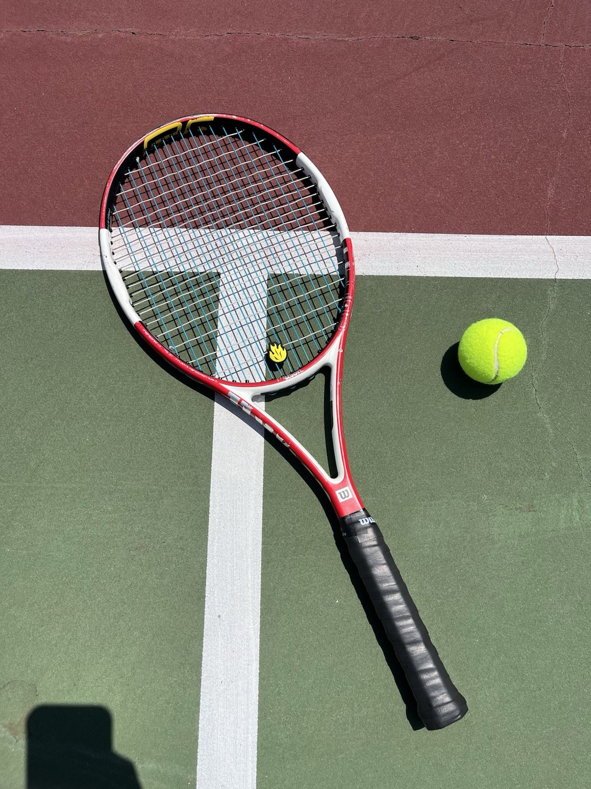 Wilson Roger Federer RF nCODE Six One 95 Tennis Racquet 16x18 Pattern 95 In.²
