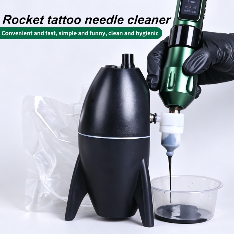 Tattoo Needle Cleaning Machine  Automatic Sensing Hygienic for ink cartridge