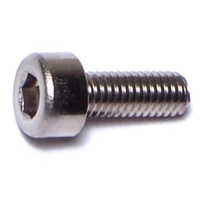 3mm-0.5 x 8mm Stainless A2-70 Hex Socket Cap Screws (10 pcs.)
