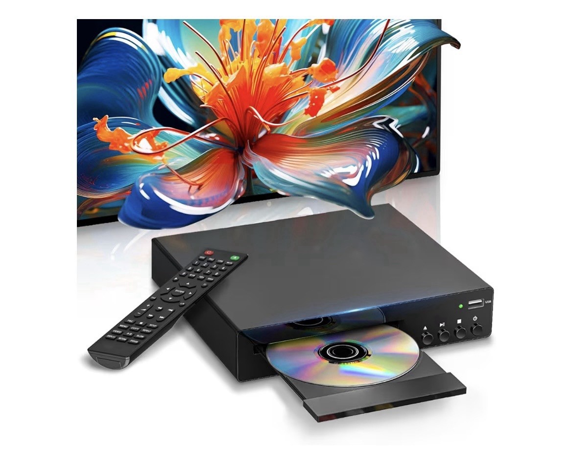 DVD Player for TV, HDMI, All Region Free DVD Player + Steven Seagal 4-film DVD