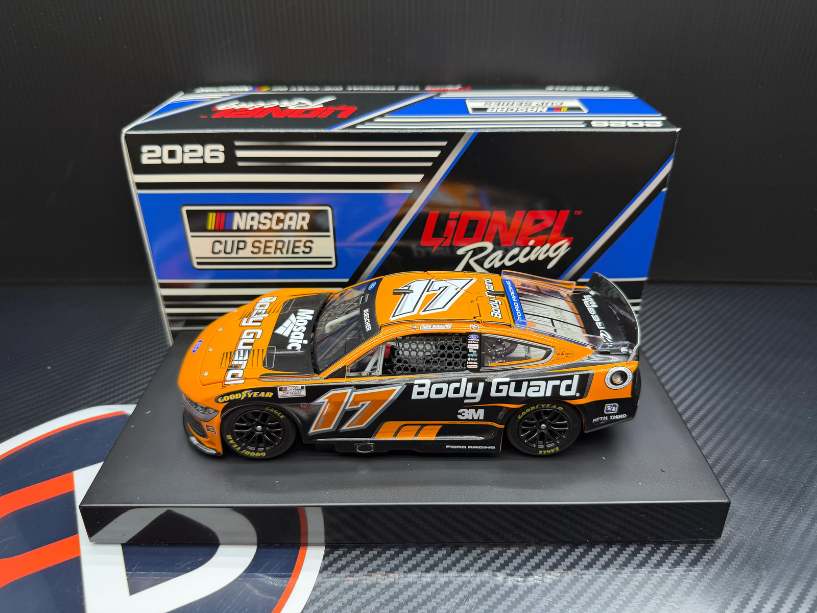 2026 Chris Buescher 1:24 Body Guard Greg Biffle Tribute Diecast
