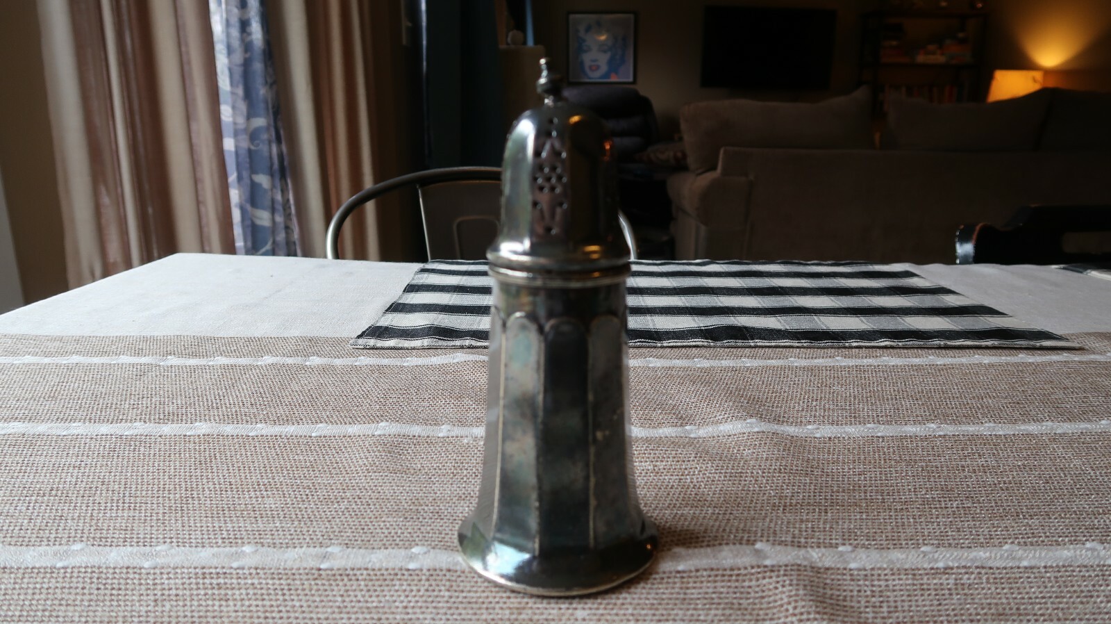 Antique ELKINGTON AND CO SUGAR SHAKER 716 6.5\