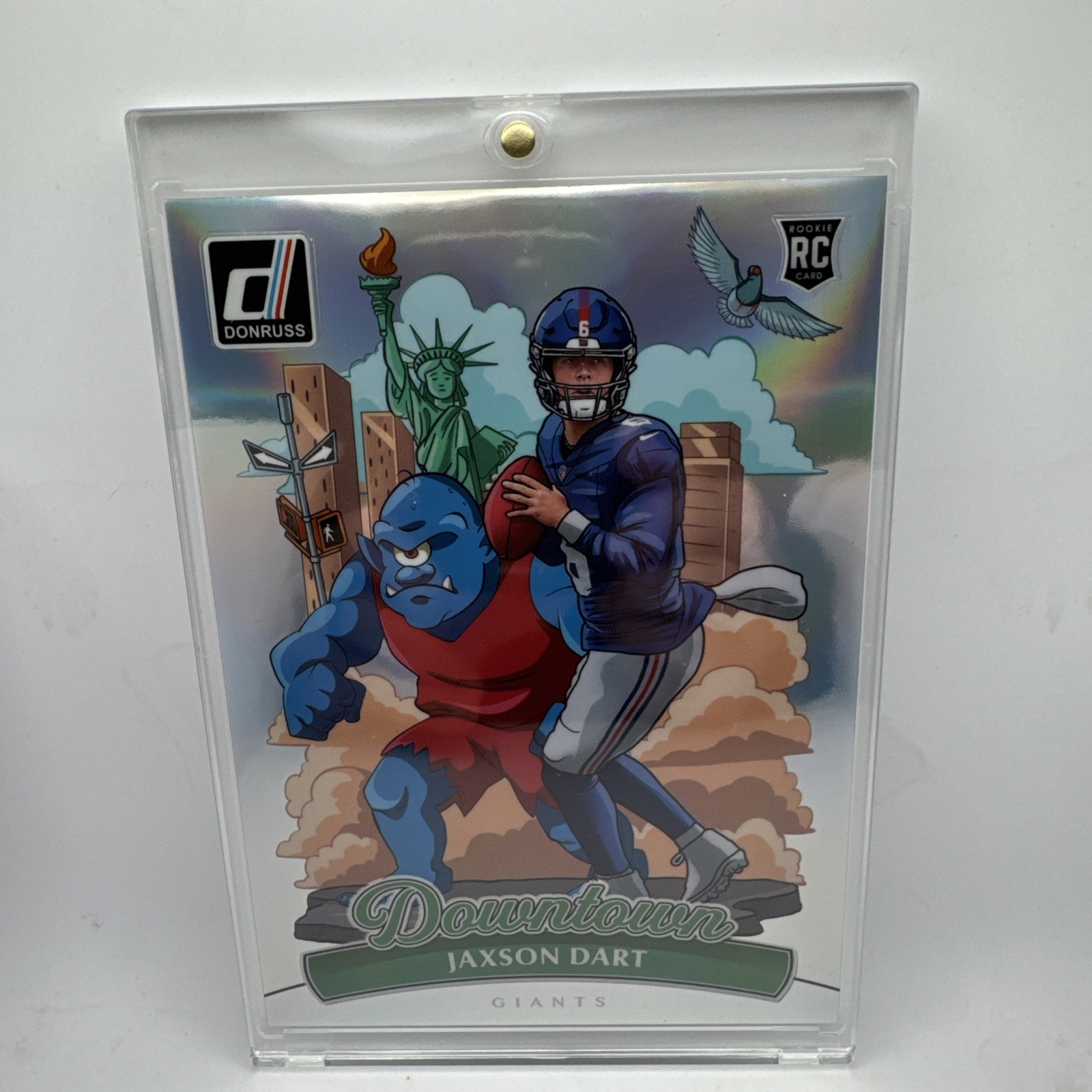 2025 Panini Donruss JAXSON DART DOWNTOWN 🔥 Rookie (Oversized ) #14 RC NY Giants