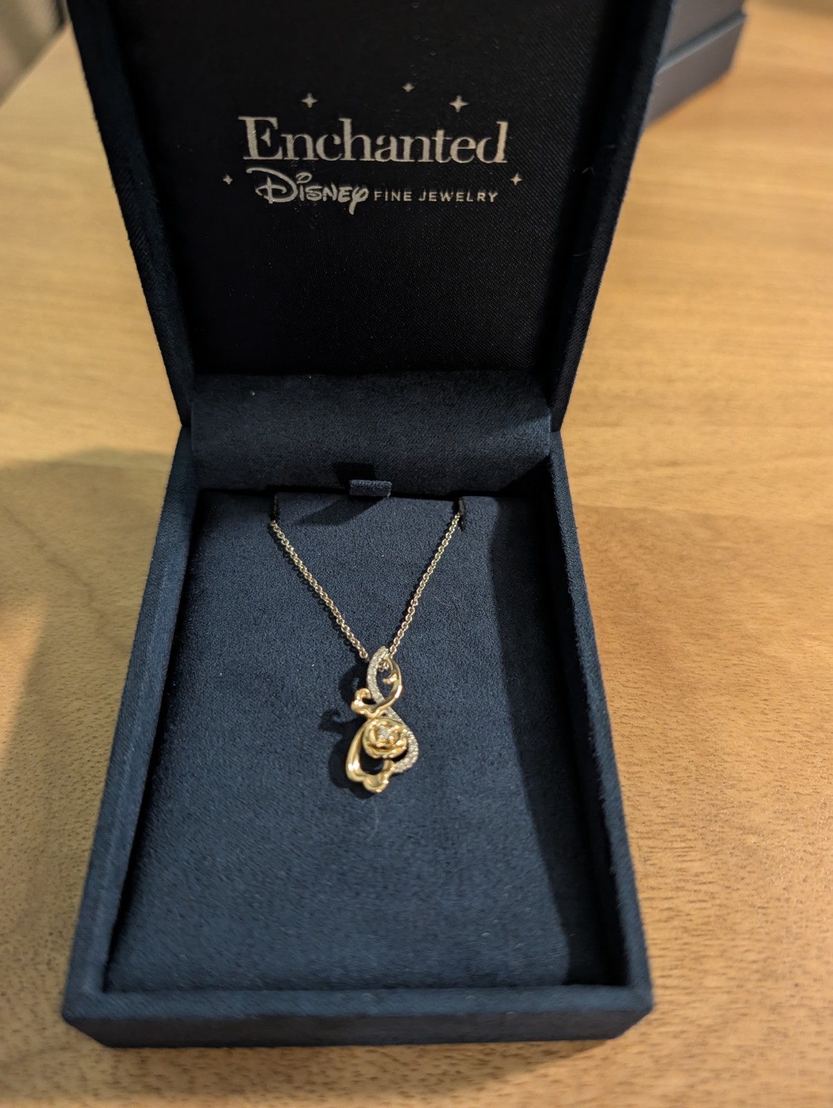 Enchanted Disney Fine Jewelry Collector\'s 30th Anniversary Beauty and the Beast