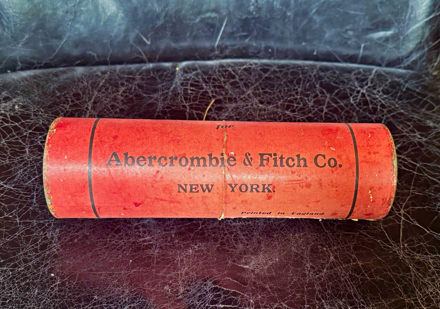 Vintage 1930’s-50’s Abercrombie & Fitch Co. Finest Shuttlecocks Tube, England Vintage 1930’s-50’s Abercrombie & Fitch Co. Finest Shuttlecocks Tube, England