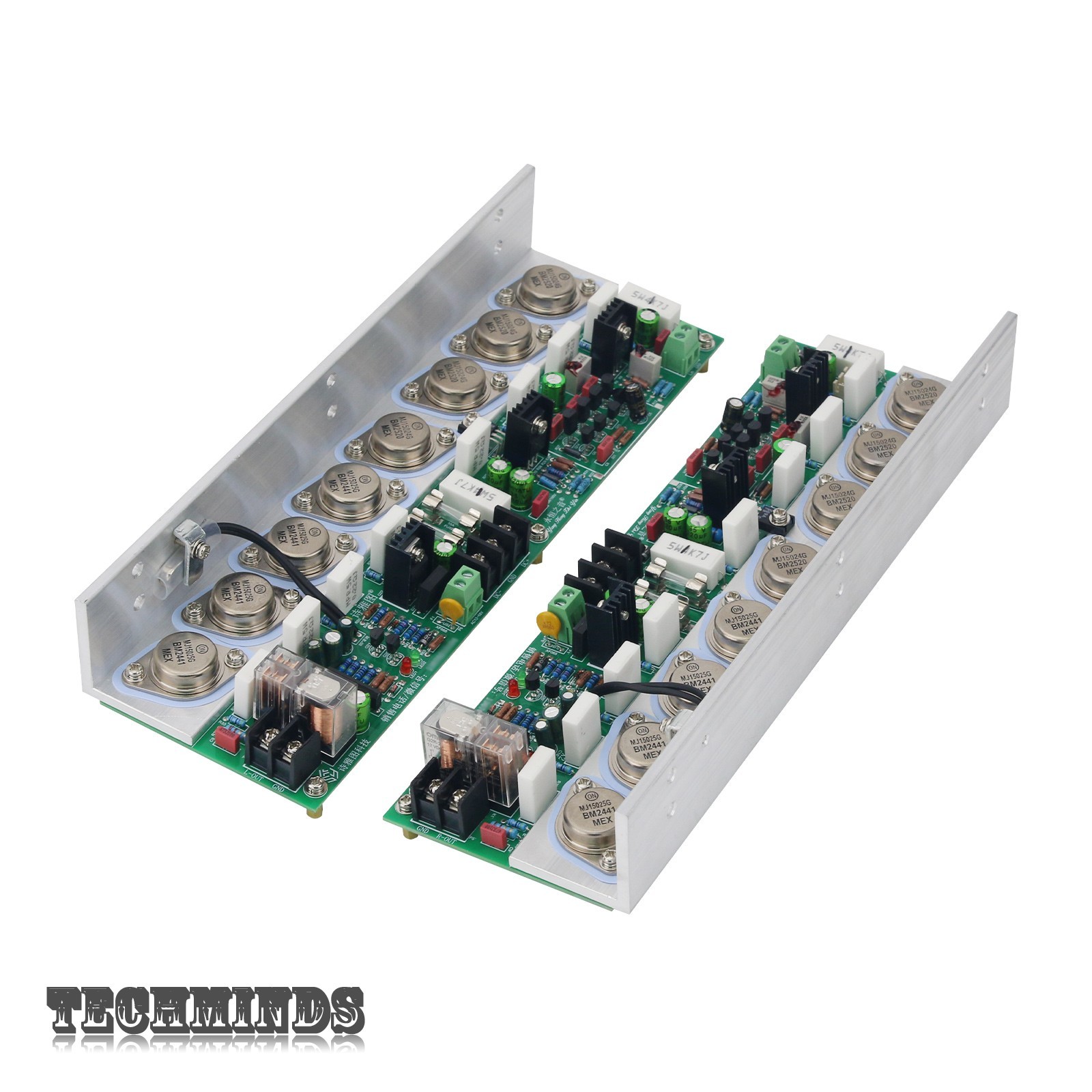 YH-100W Hifi Class A Amplifier Board Power Amp ClassA 100W*2 Class AB 400W*2 Out