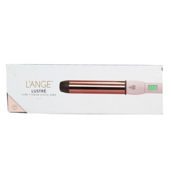 L\'Ange Lustre Titanium Curling Wand, 32MM, Adjustable Heat, Digital Display