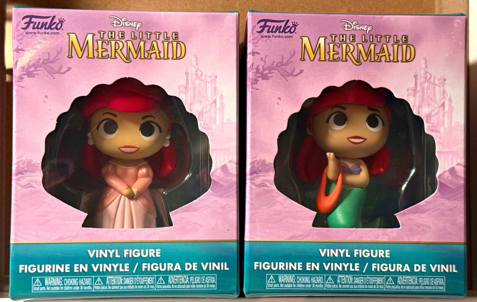 8 - Funko Disney The Little Mermaid Vinyl Figures 4\ 8 - Funko Disney The Little Mermaid Vinyl Figures 4\