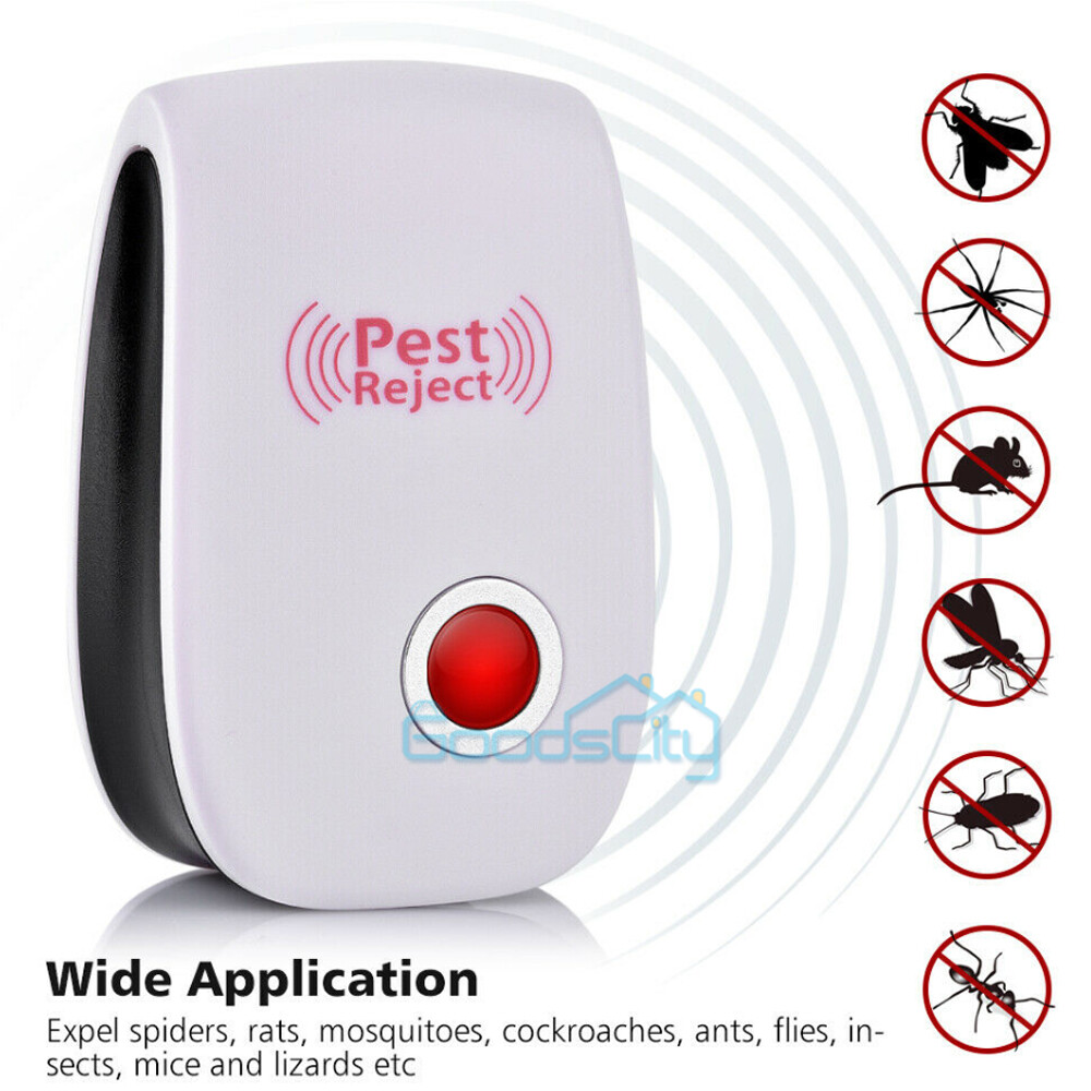 1-20X Ultrasonic Pest Reject Home Control Electronic Repellent Rat Mice Repeller