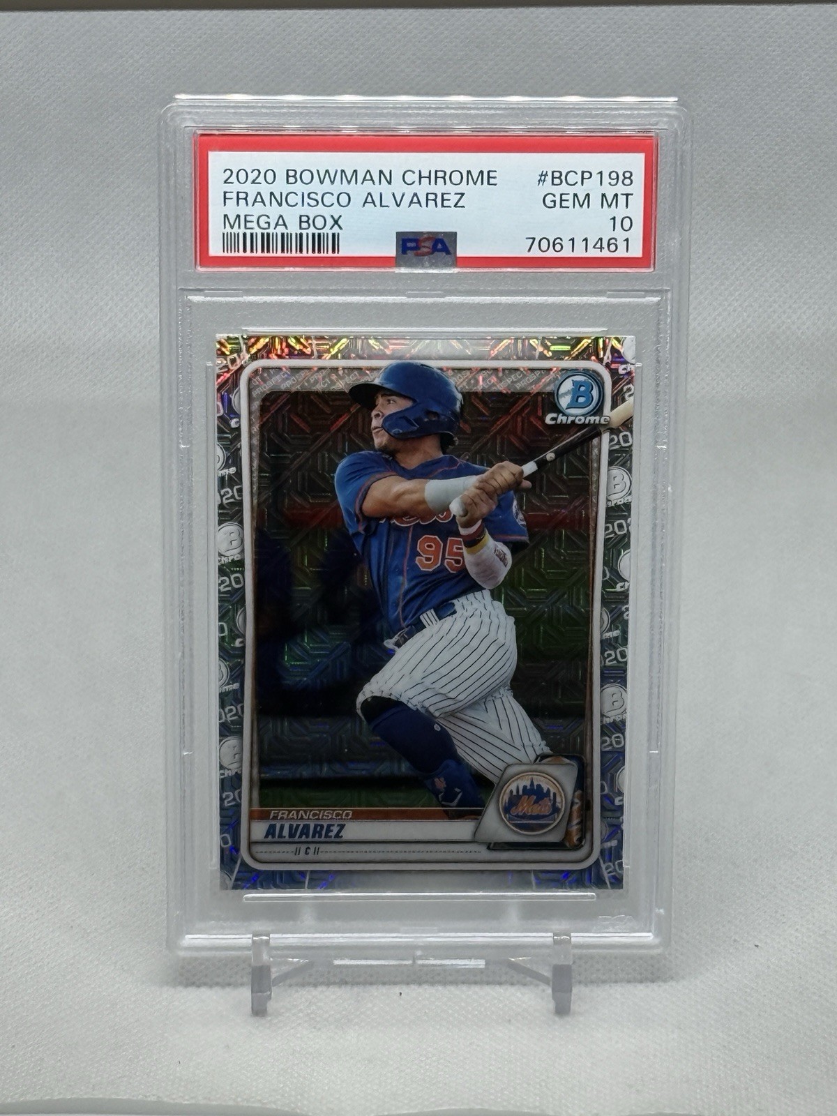 2020 Bowman Chrome Francisco Alvarez Mega Box PSA 10 2020 Bowman Chrome Francisco Alvarez Mega Box PSA 10