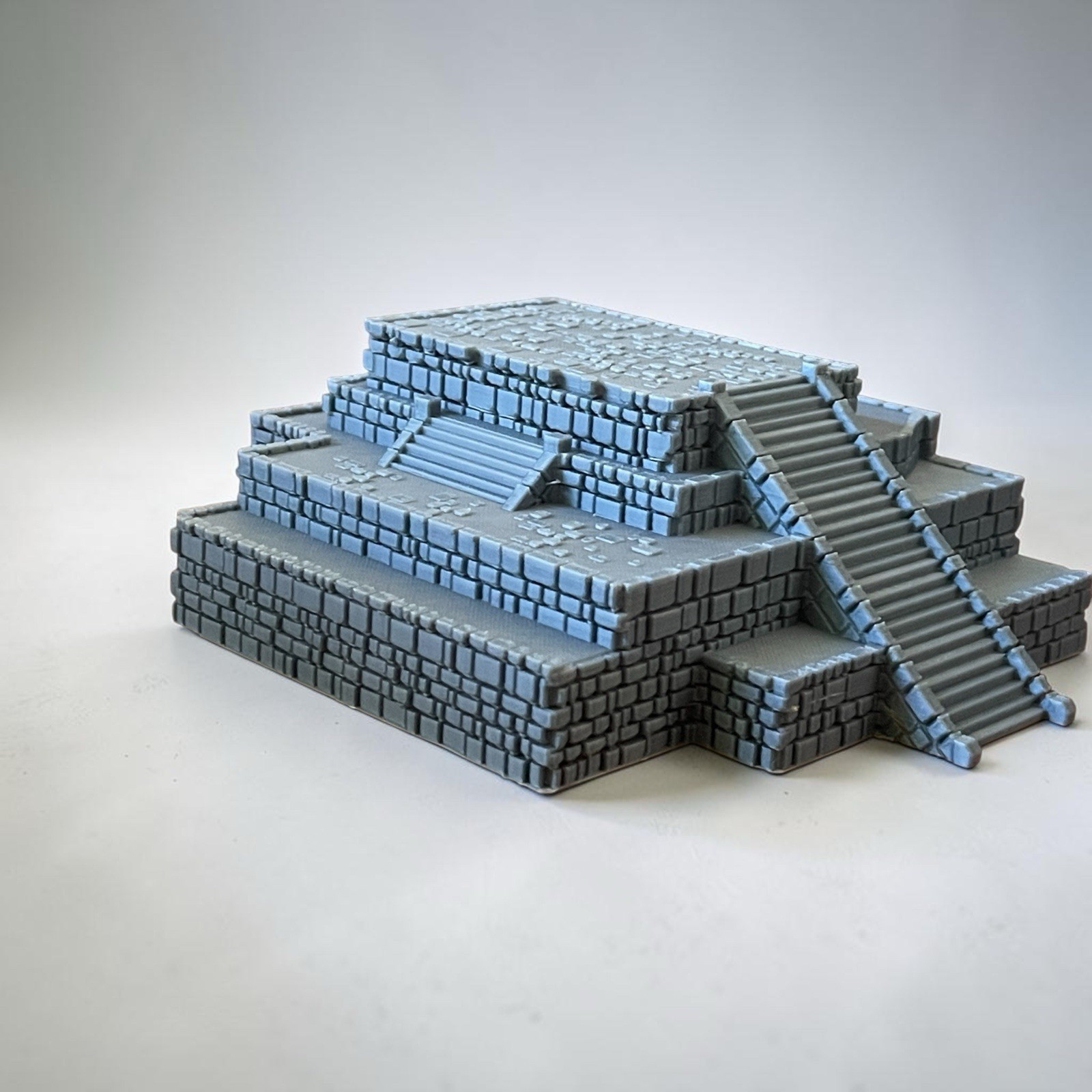 Jungle Platform D&D Terrain Lizardman Temple Ruins 2”x5” For Mini Adventurers