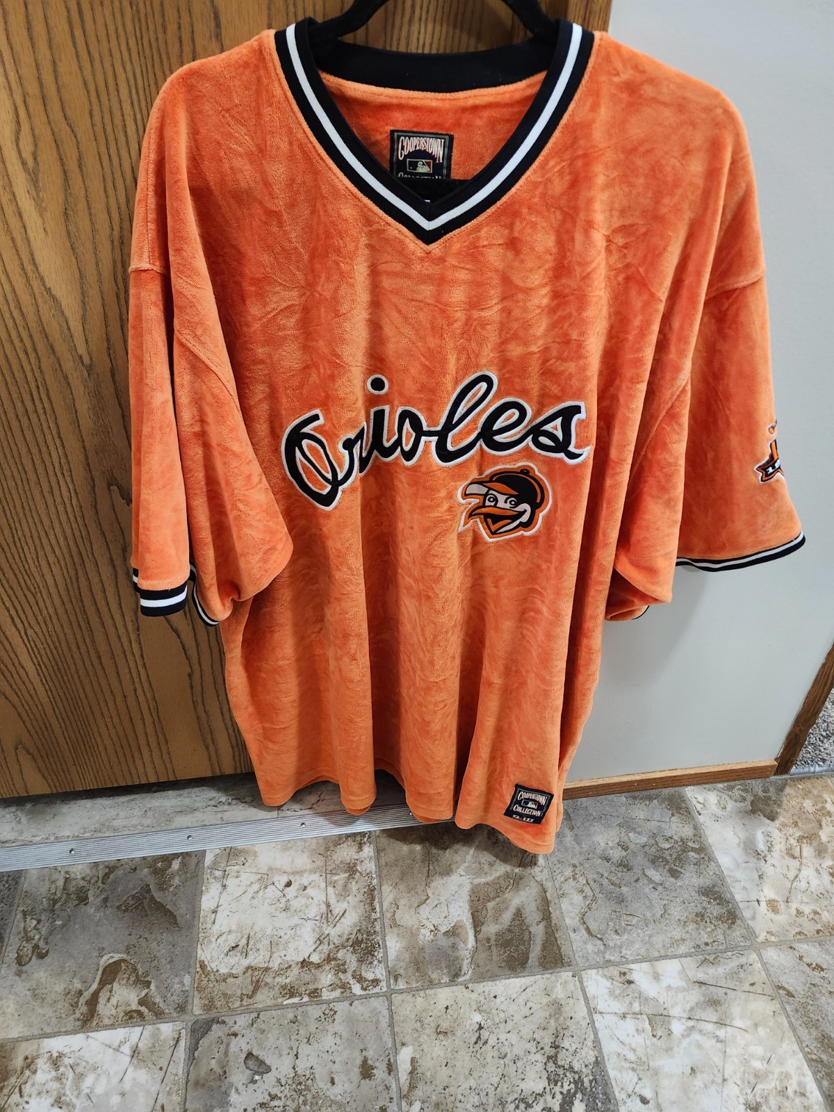Vintage Baltimore Orioles Velour Shirt 3XL Vintage Baltimore Orioles Velour Shirt 3XL