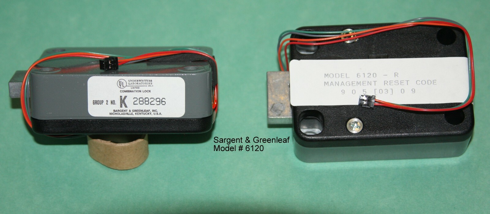 NOS Sargent & Greenleaf 6120-307 Lock NOS Sargent & Greenleaf 6120-307 Lock