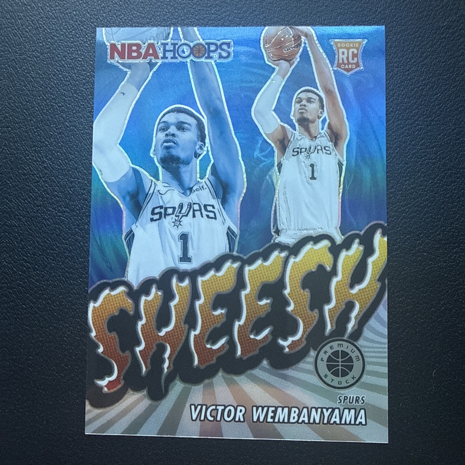 2023-24 Panini Nba Hoops Premium Stock - Sheesh Victor Wembanyama #12 Prizm