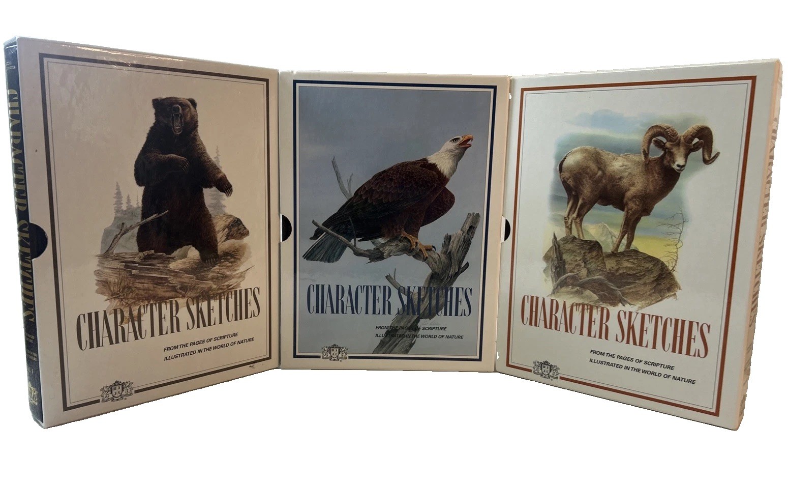 Character Sketches From the Pages of Scripture Volumes 1-3 w/Slip Cover