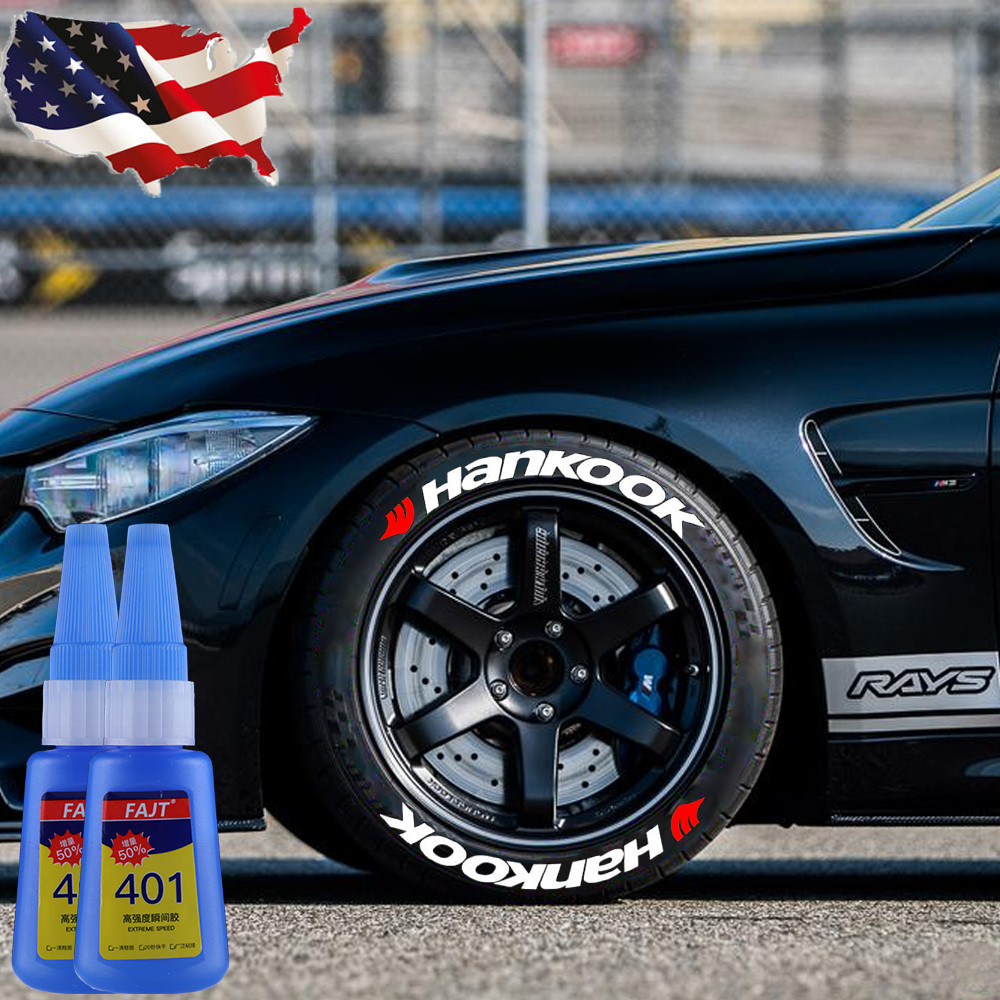 8X HANKOOK Tire Lettering Sticker 1.38\