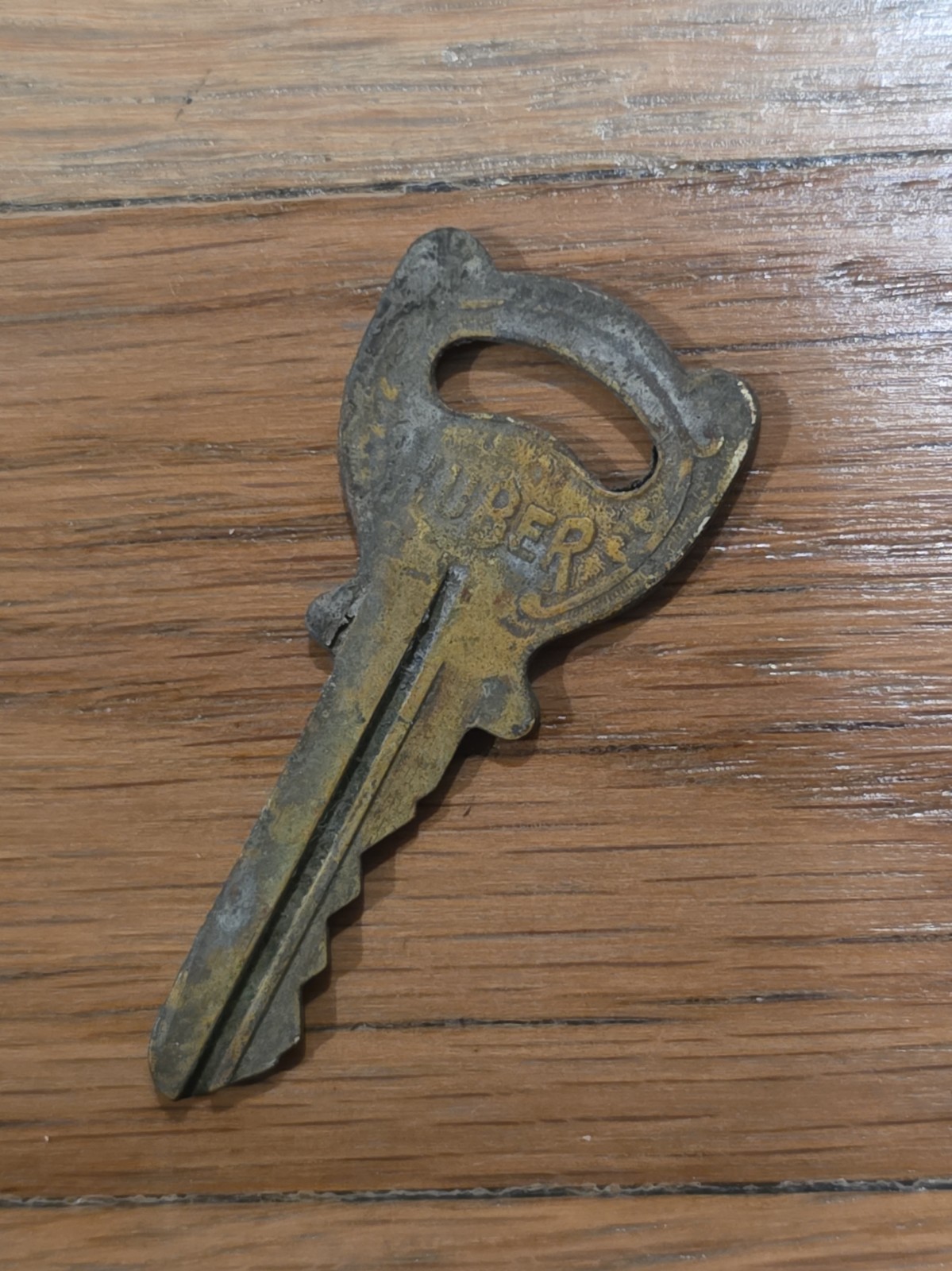 Vintage J.M. Huber New York Key VINTAGE est. Mid 20th Century COLLECTIBLE