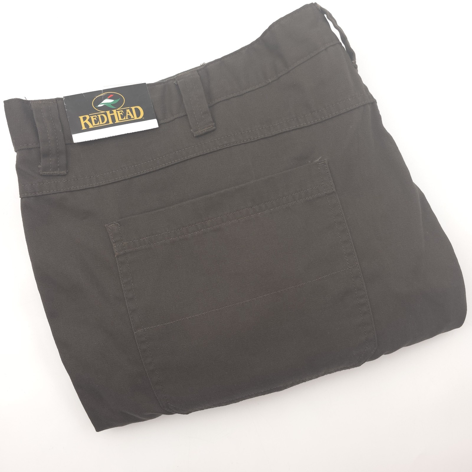 RedHead Men’s Khaki Cargo Pants 44X32 (Fit 44X31) New Fulton Cargo Brown Read