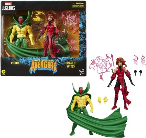 Avengers: The Crossing Comics - Marvel Legends - Vision & Scarlet Witch Action F
