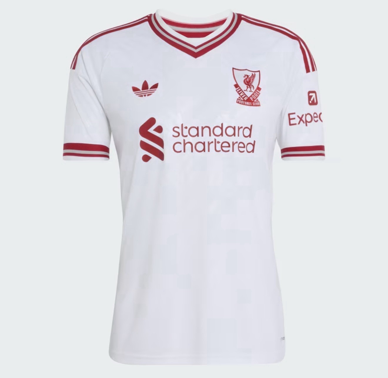 26/27 Liverpool Rio Ngumoha #73 Soccer Jersey White/Red L 26/27 Liverpool Rio Ngumoha #73 Soccer Jersey White/Red L