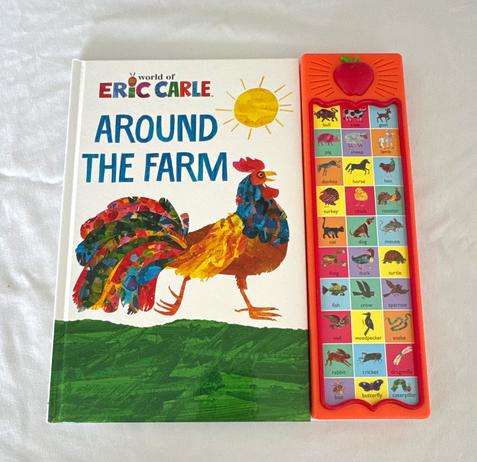 World of Eric Carle Around the Farm Sound/Noisy Picture Book Ages 2-3 World of Eric Carle Around the Farm Sound/Noisy Picture Book Ages 2-3