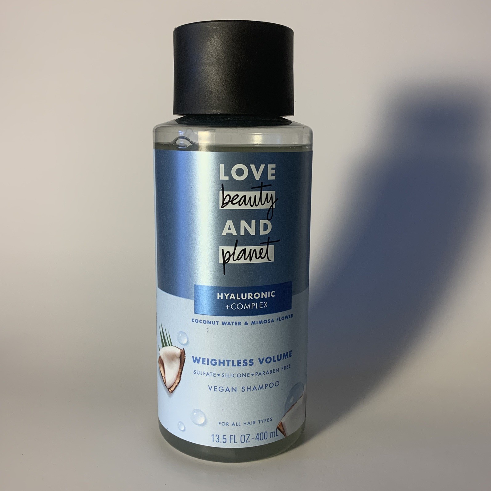 Love Beauty And Planet Coconut Water Mimosa Flower Volume Shampoo 13.5 Oz