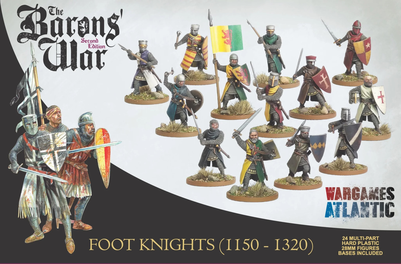Wargames Atlantic - The Age of Chivalry: Foot Knights (1150-1320)