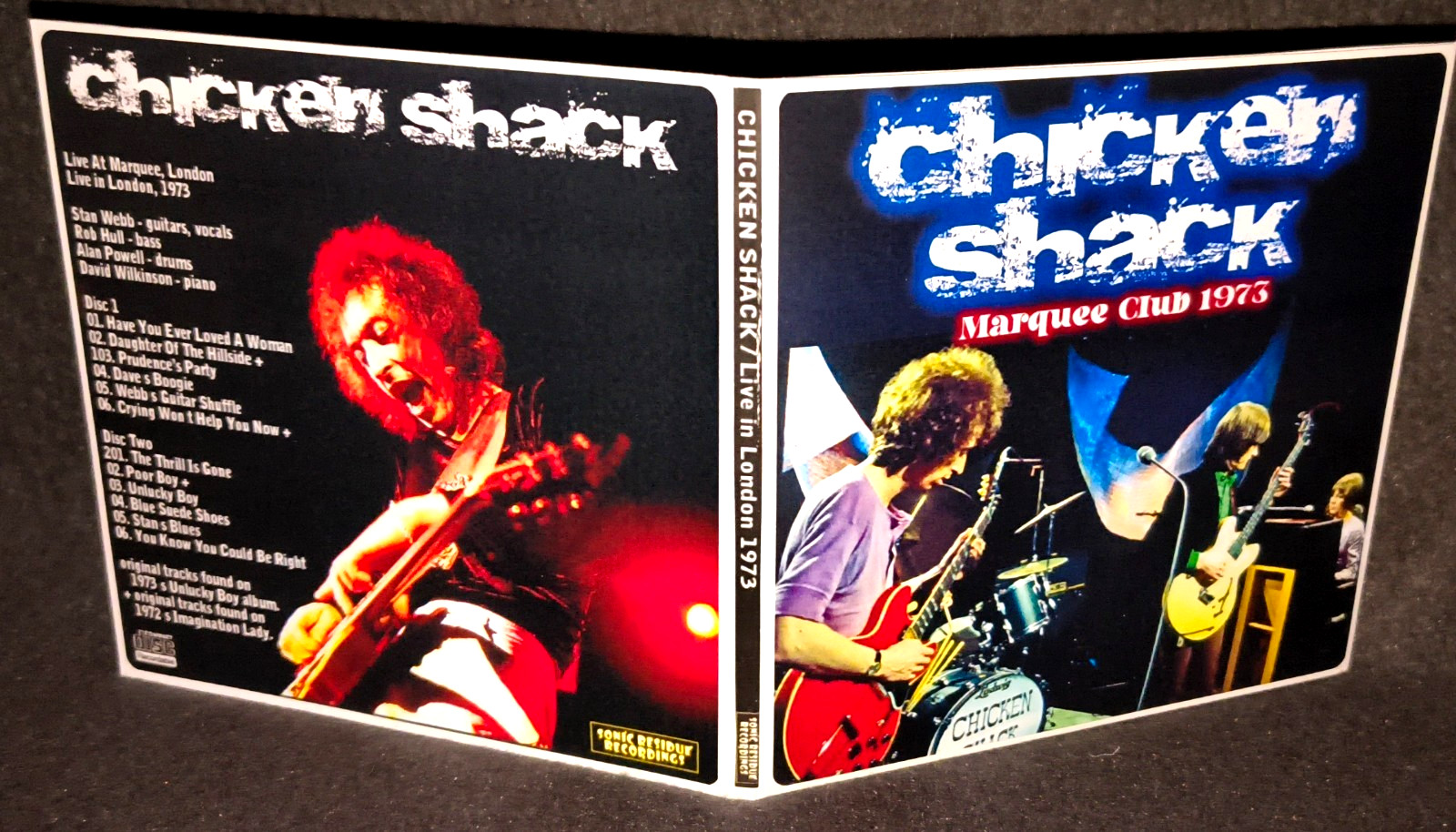 Chicken Shack London 1973 Gate Fold 2CD Package NEW