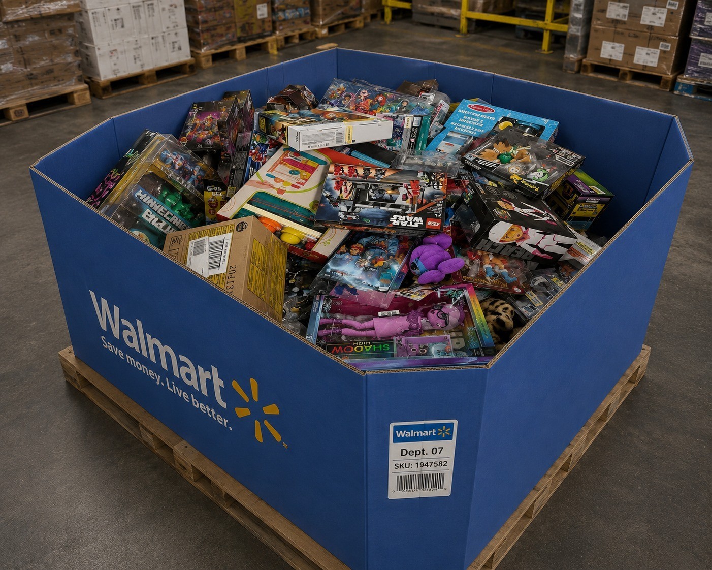 Walmart Bulk General Merchandise Bundle - Overstock Retail Goods