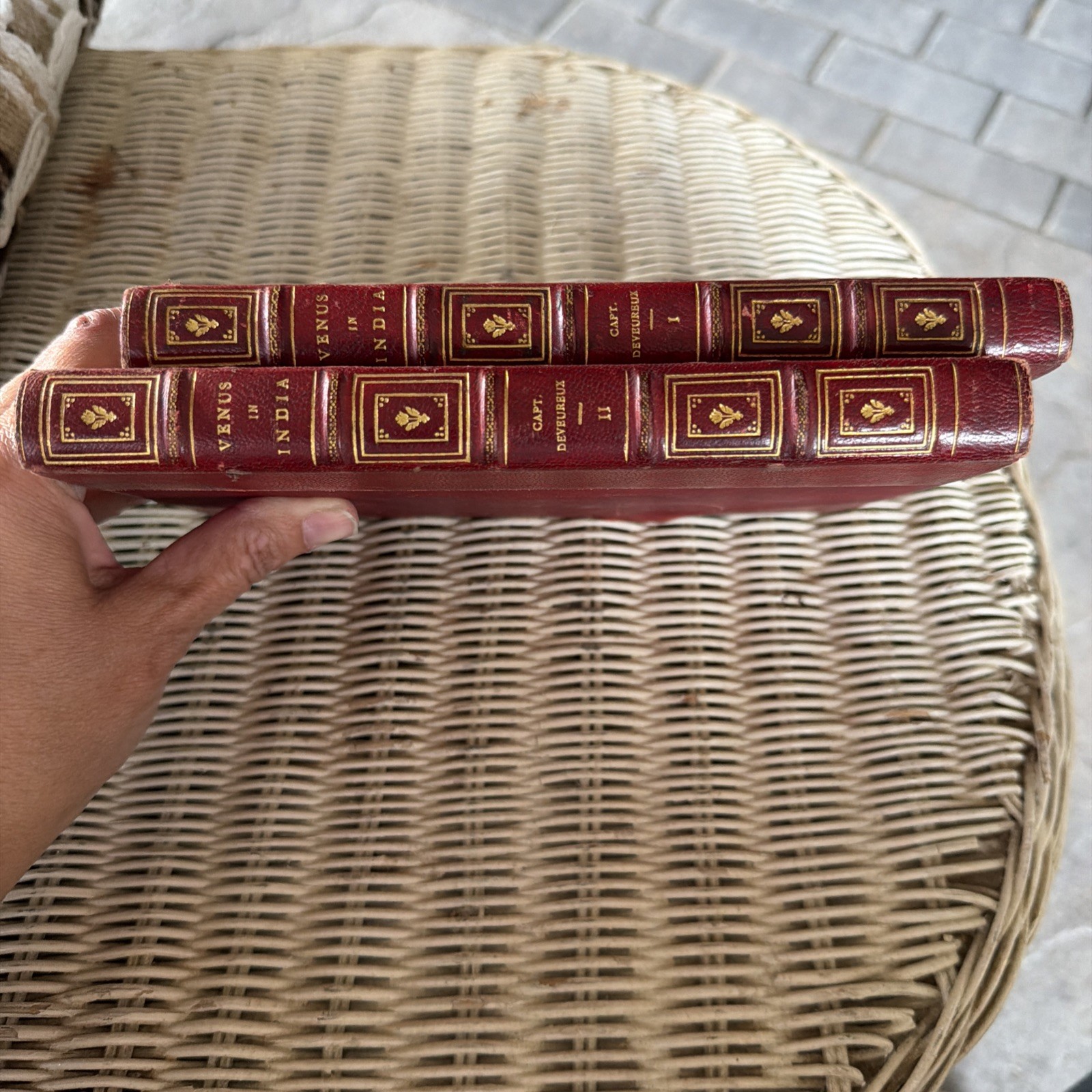 Rare 1902 Venus in India Charles Carrington Antique 2 Vol Set Limited #147/250