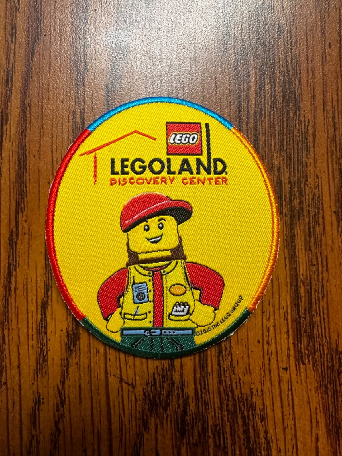Vintage Legoland Discovery Center Iron-on Patch - Rare Item