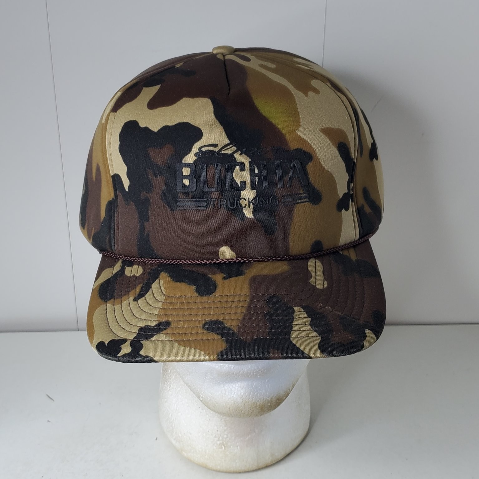 Elmer Buchta Trucking Camouflage Snapback Hat Men\'s Lined Hunting Cap Indiana Elmer Buchta Trucking Camouflage Snapback Hat Men\'s Lined Hunting Cap Indiana