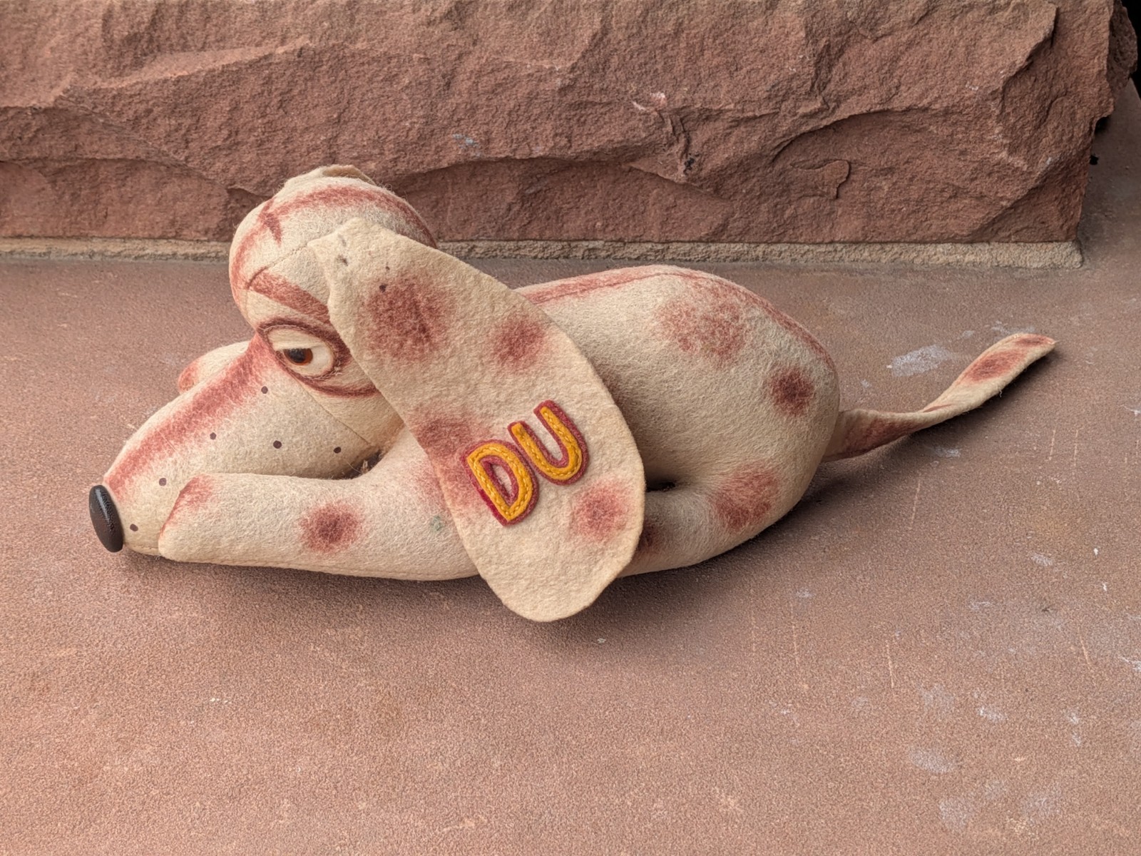 Vintage 1950's Plush Mascot Dog Collegiate Pet Denver University $25 Vintage 1950's Plush Mascot Dog Collegiate Pet Denver University $25