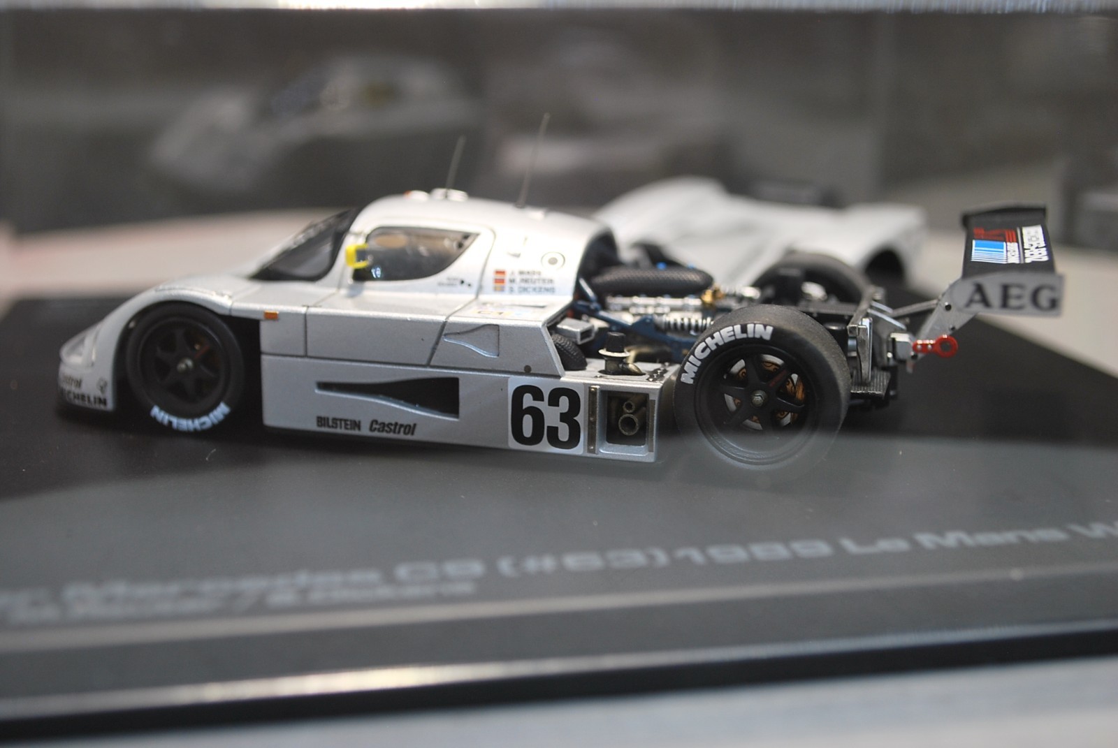 Mercedes Benz -Sauber C9 #63  Winner LeMans 1989 - HPI - Detail - Rare - 1/43