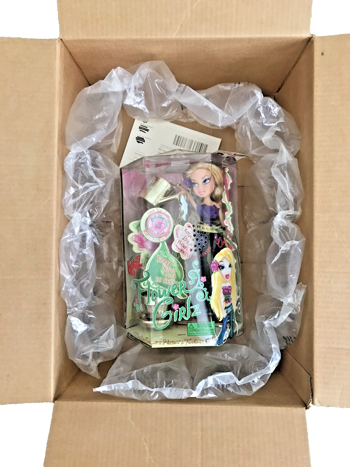 NEW SEALED  Rare Bratz Doll Flower Girlz Cloe  10