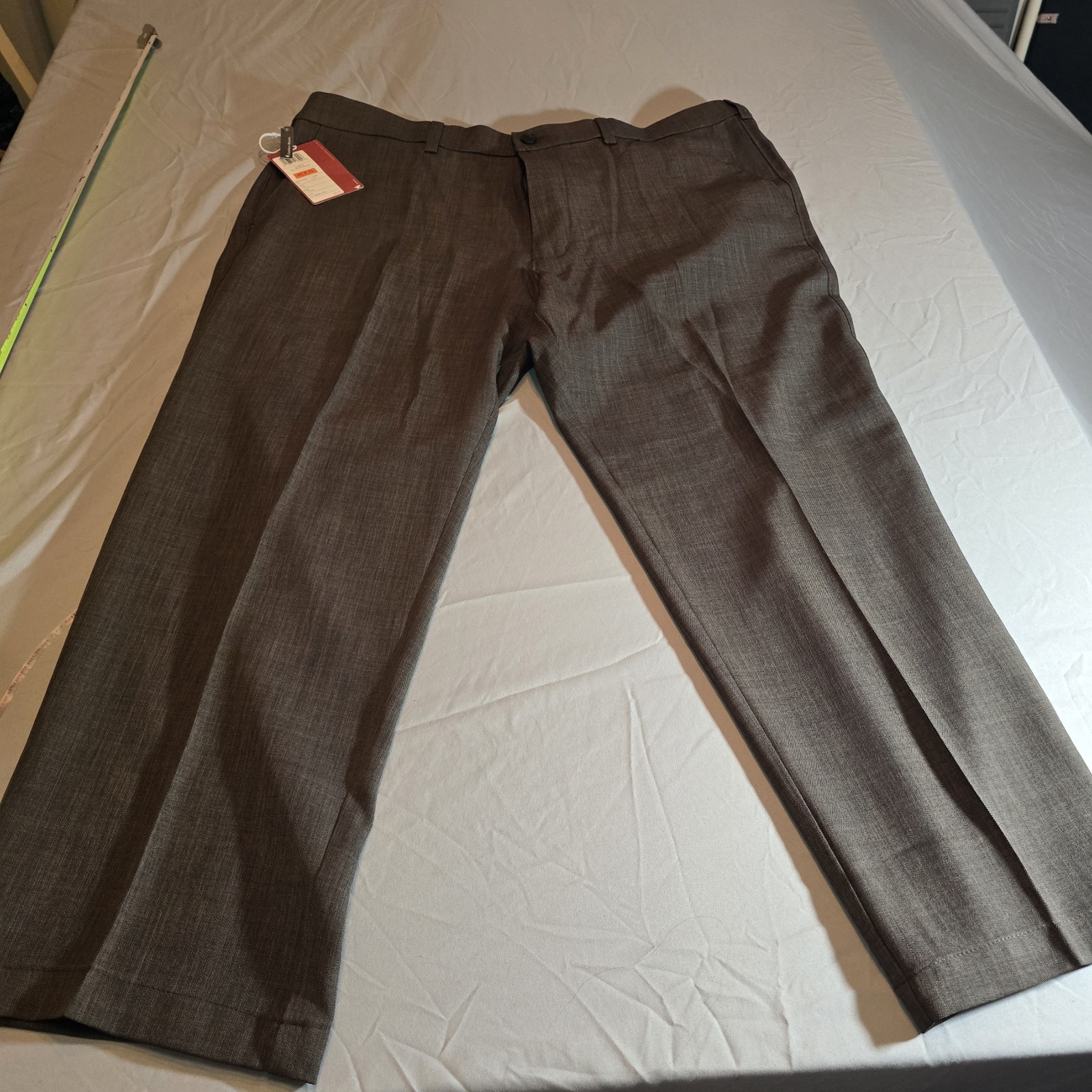 Haggard Men\'s H26 Brown Dress Slacks, Size 40 X 32 New With Tags