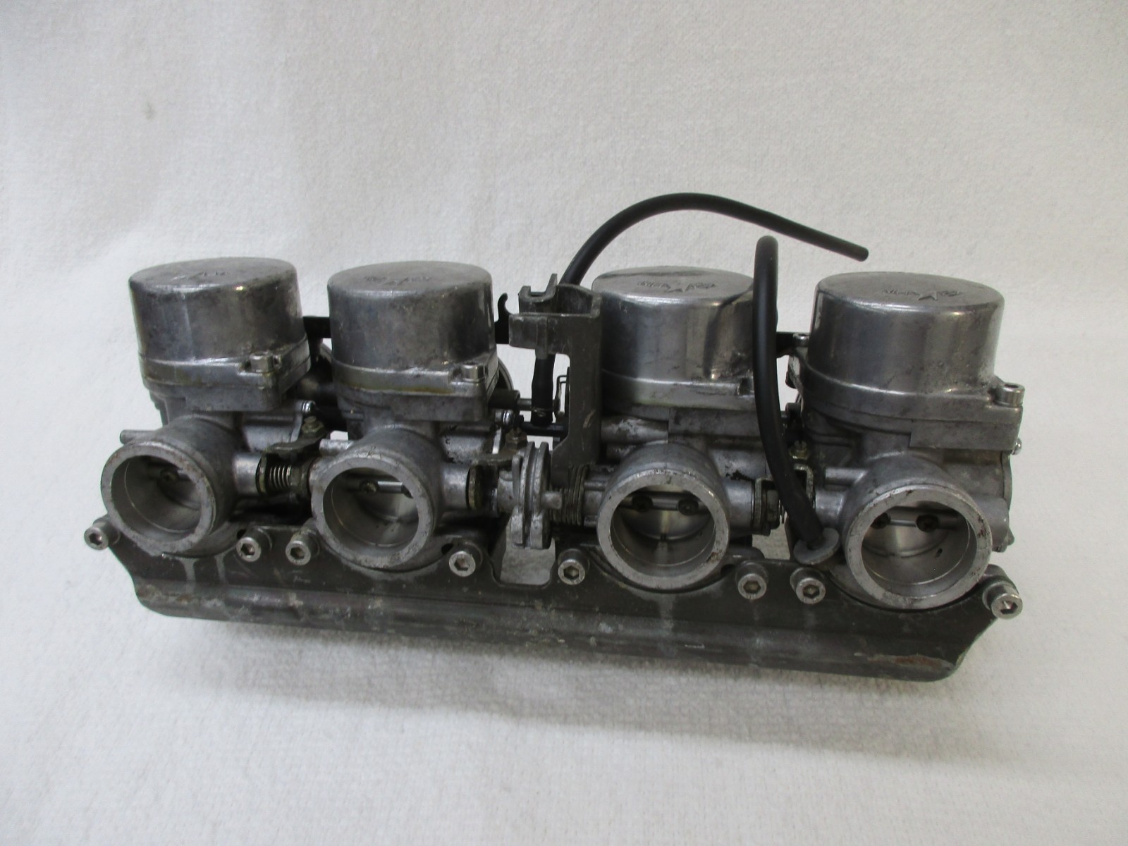 1979 Honda CB750L 10th Anniversary OEM Keihin Carburetor Rack Assembly VB42A