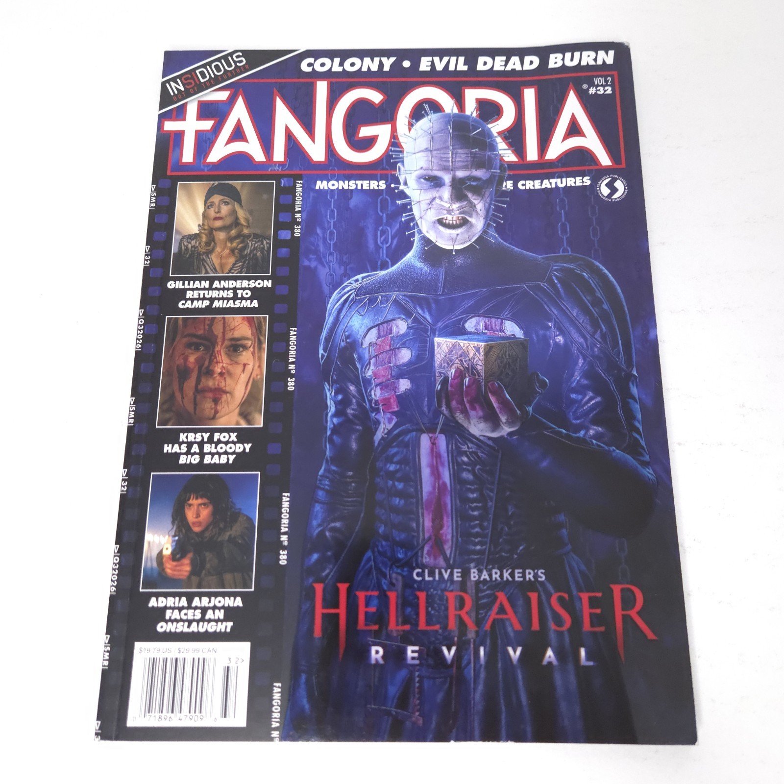 Fangoria Magazine Vol 2 #32 2026 Clive Barker\'s Hellraiser Revival + Insidious Fangoria Magazine Vol 2 #32 2026 Clive Barker\'s Hellraiser Revival + Insidious