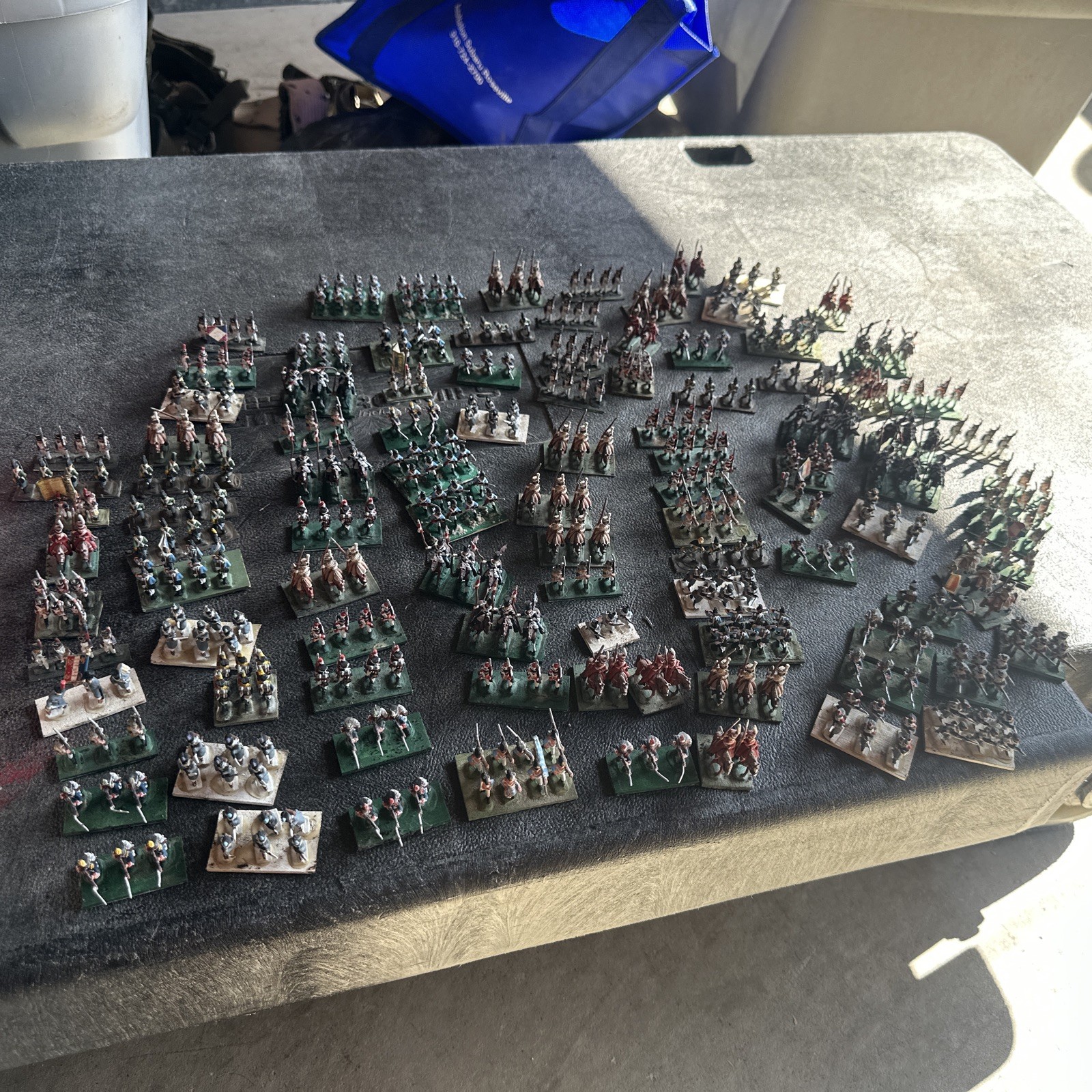 Huge 20mm Napoleonic War Hand Painted Army Miniatures Infantry Cavalry