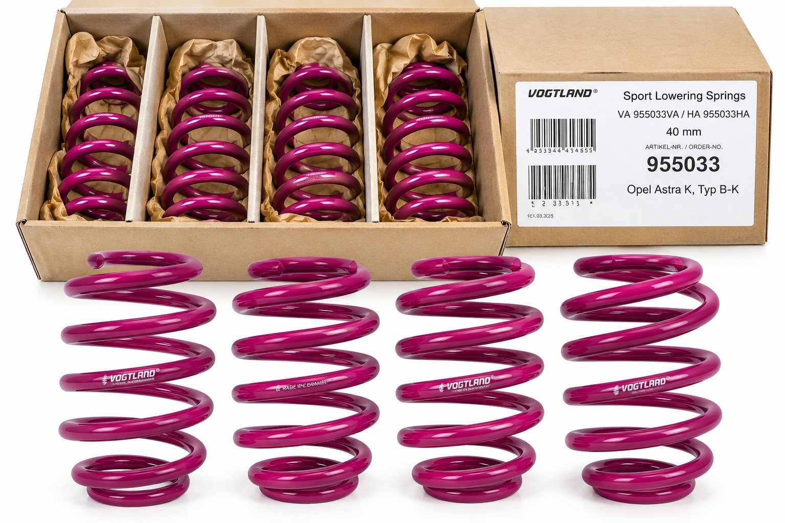 Vogtland sport lowering springs 955033 for Chevrolet Cruze