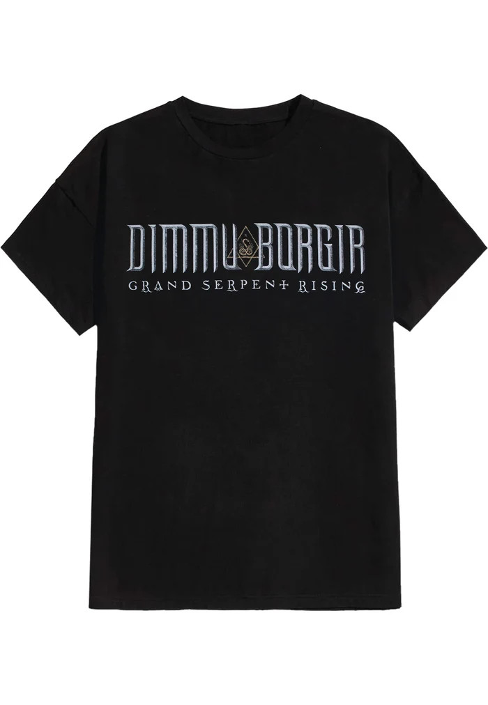 Black Metal Band Grand Serpent Rising Dimmu Borgir Cotton T-shirt S-5XL Two-side