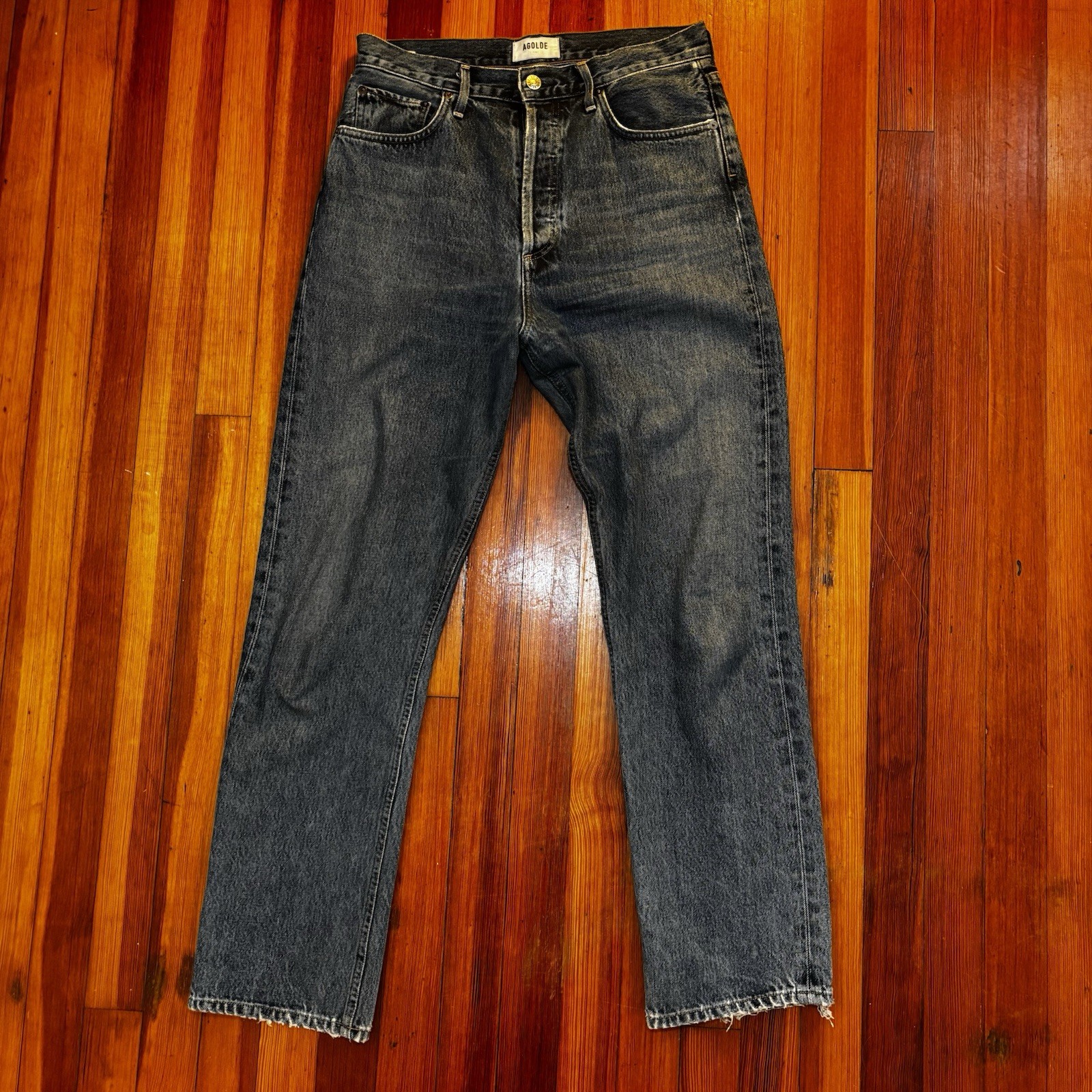 Agolde Los Angeles 90\'s Pinch Waist Jeans Women\'s Size 28 Blue High Rise