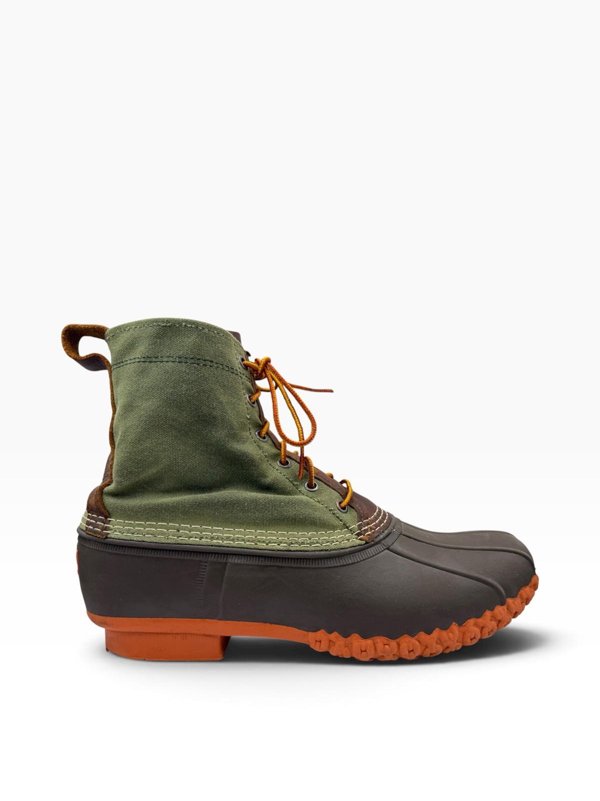 Todd Snyder x L.L.Bean Waxed Canvas Bean Boots Olive Men’s US 12 Limited Edition