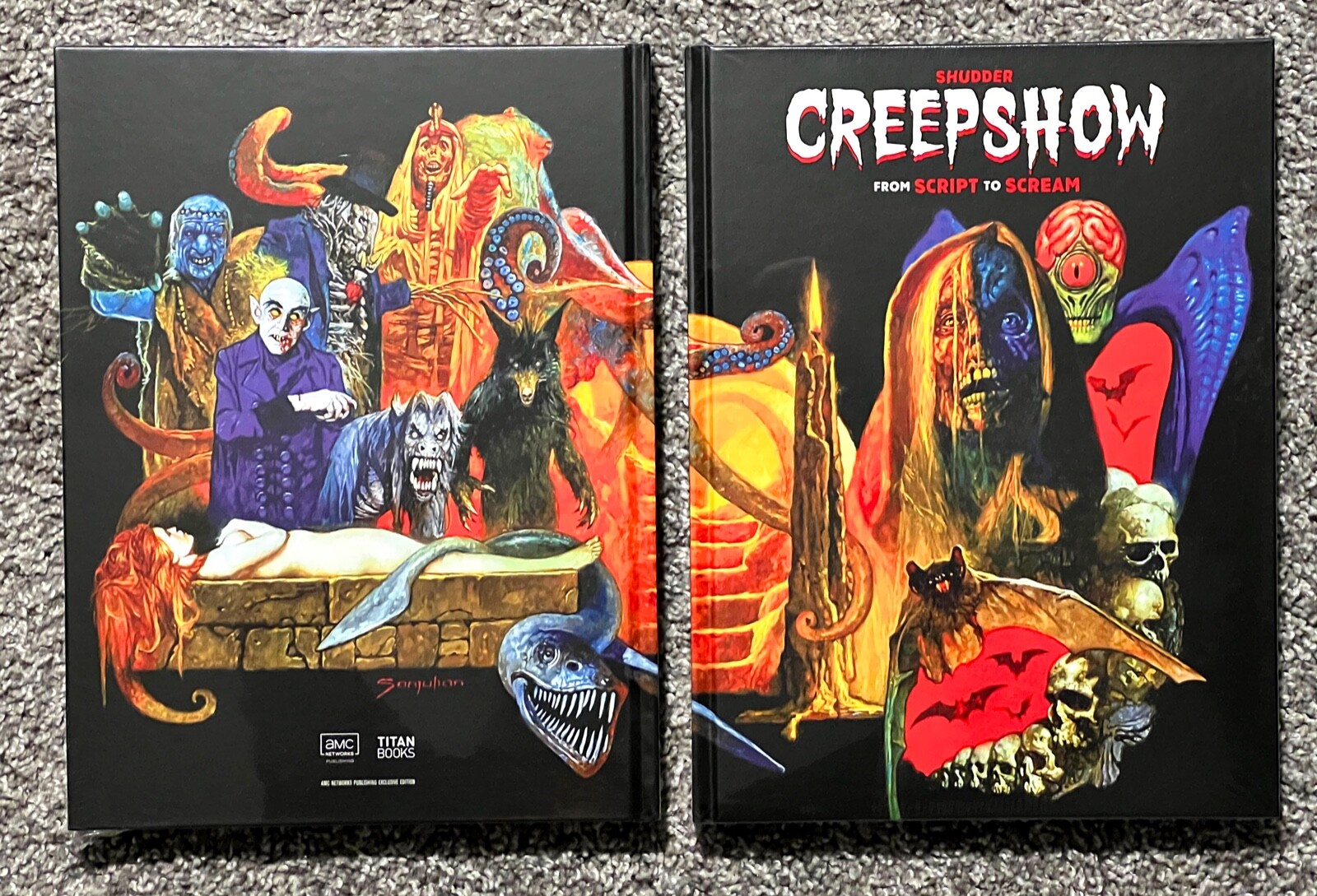 CREEPSHOW: From Script to Scream HC ltd ed SANJULIAN Cover 2022 SEALED IN STOCK