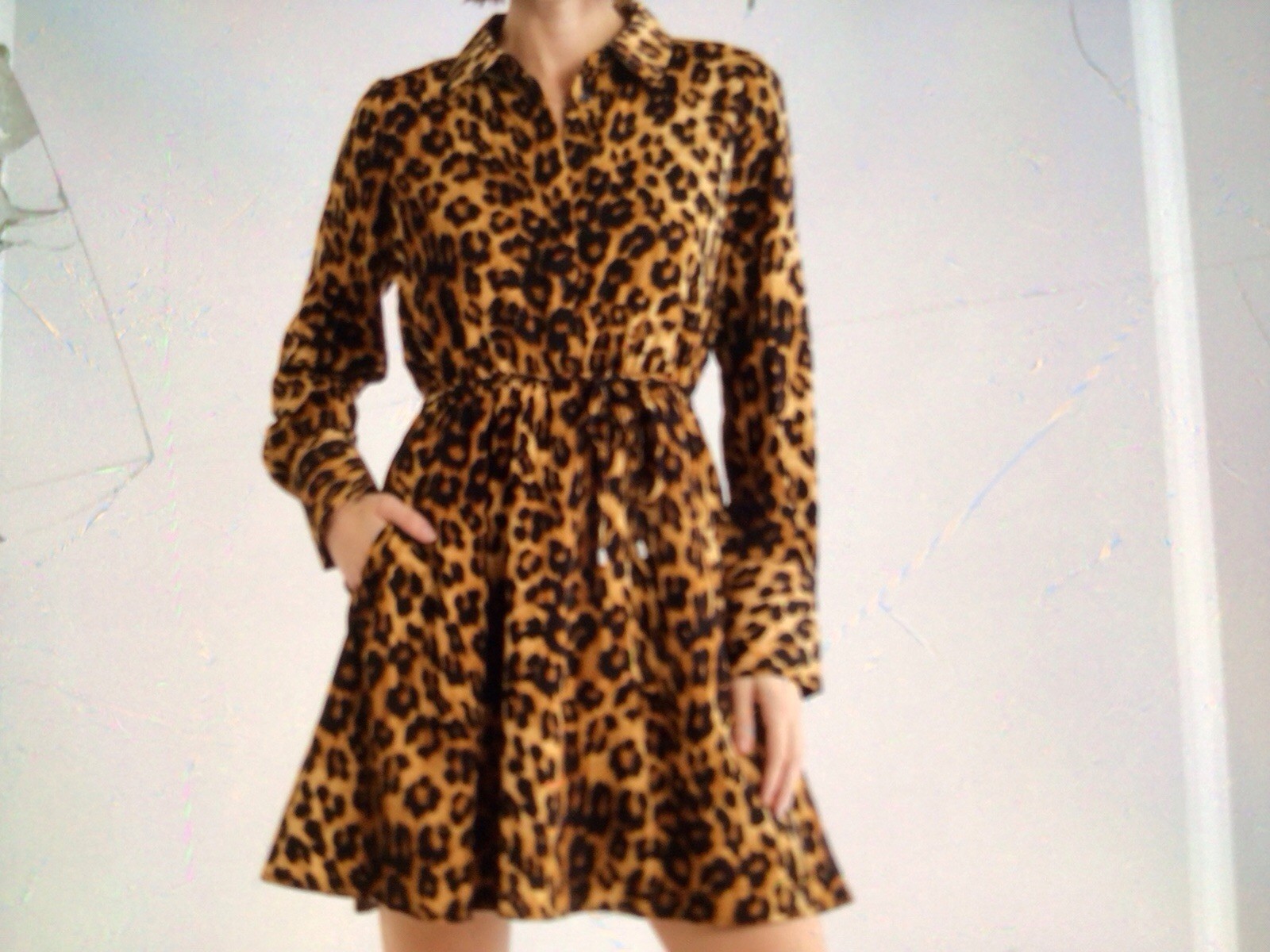 sam edelman NWT’s Leopard Long Sleeve Shirt Dress Size Large, $118.00. sam edelman NWT’s Leopard Long Sleeve Shirt Dress Size Large, $118.00.